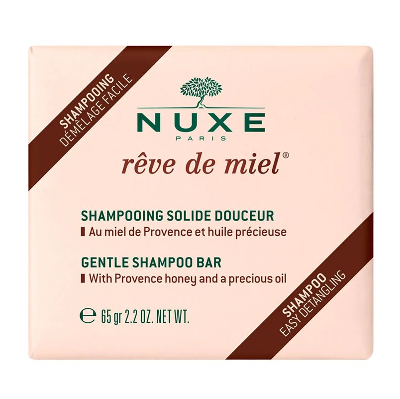 Nuxe Rêve de Miel Shampooing Solide Douceur 65g